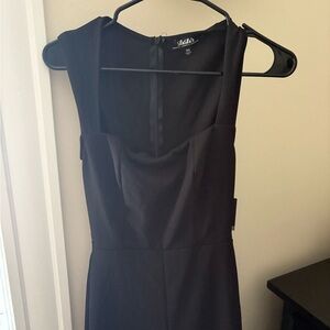Lulu's Black Sleeveless Jumpsuit